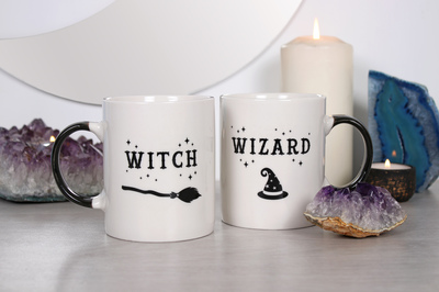 Wholesale Witch and Wizard Mug Set